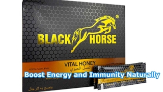 Black Horse Honey Natural Energy and Immunity Booster