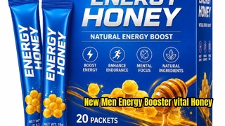 OEM New Men Energy Booster Honey with Ginseng Maca as Vital Supplements