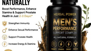 Private Label Men's Herbal Vitality Capsules | Daily Performance & Wellness Support Supplement