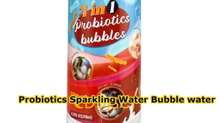 New Arrival Probiotics Sparkling Water  Bubble Energy Drink 4 in 1 Colon Cleanse for energy booster 
