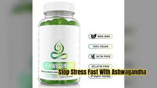 Ashwagandha Gummies For Stress Relief And Better Sleep